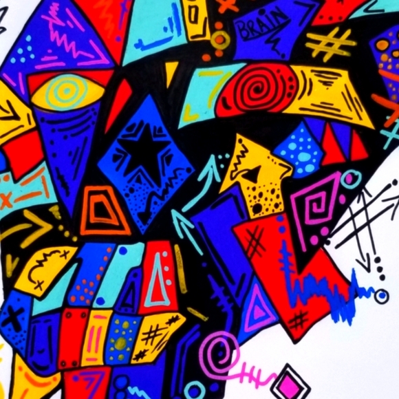 🎨Abstract Art Print🎨 - Picture 2 of 2